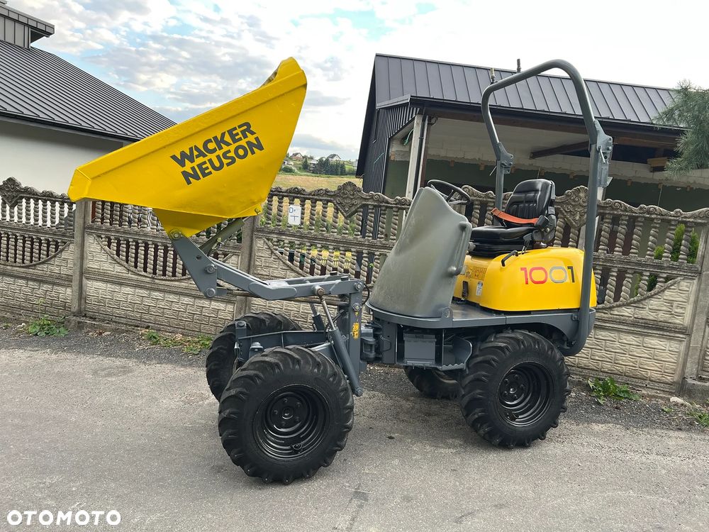 Wacker Neuson 1001 * Wozidło Budowlane Wacker Neuson 1 Tona * Wysoki Wysyp * Stan Bardzo Dobry * - 1