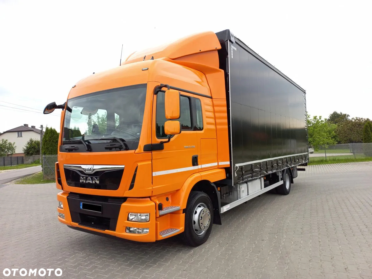 MAN TGM 15.290 Firana 19 Palet Plandeka Suwany Dach - 19