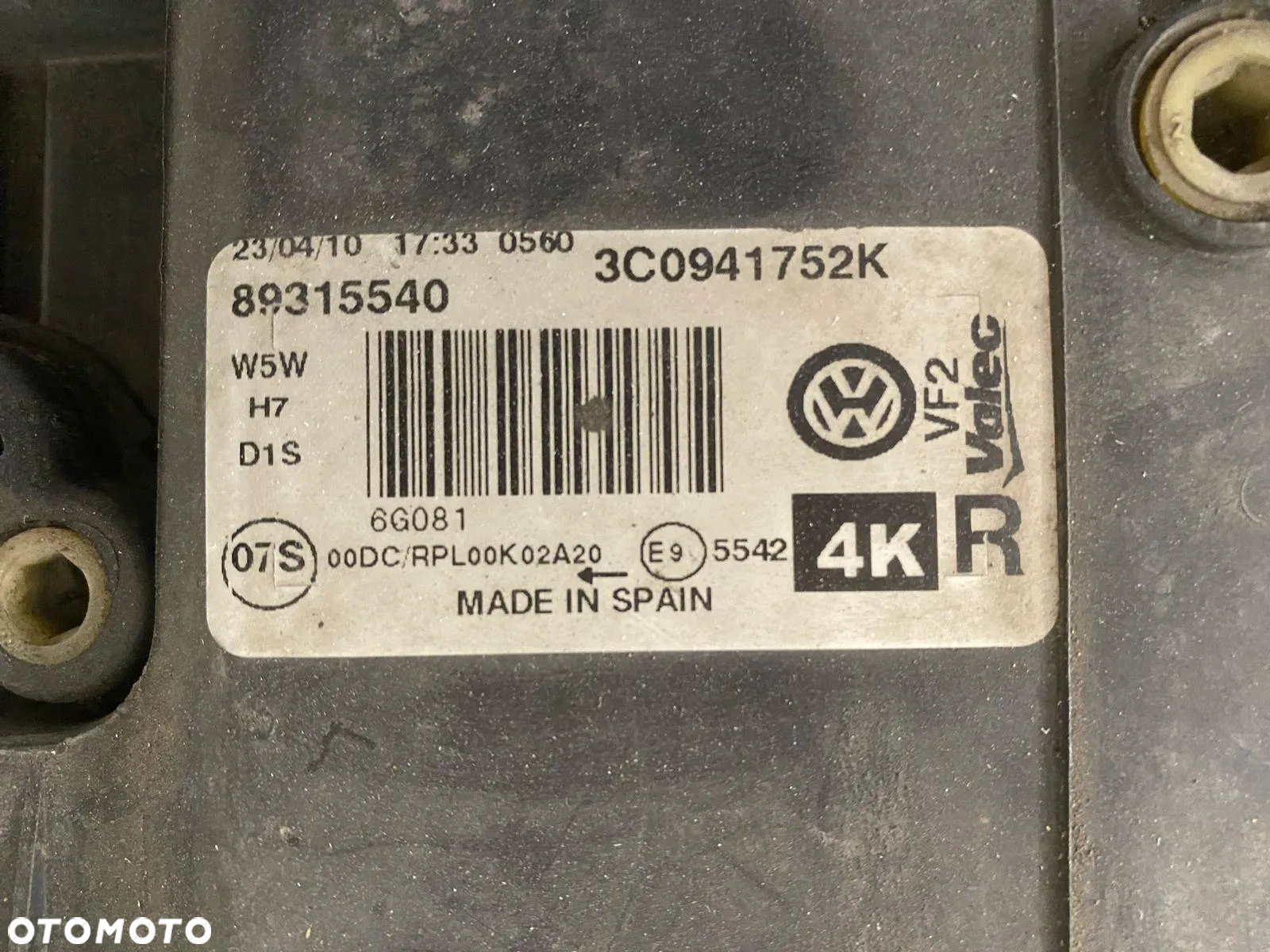 Vw Passat b6 lift lampa przód prawa xenon skretny caly - 6