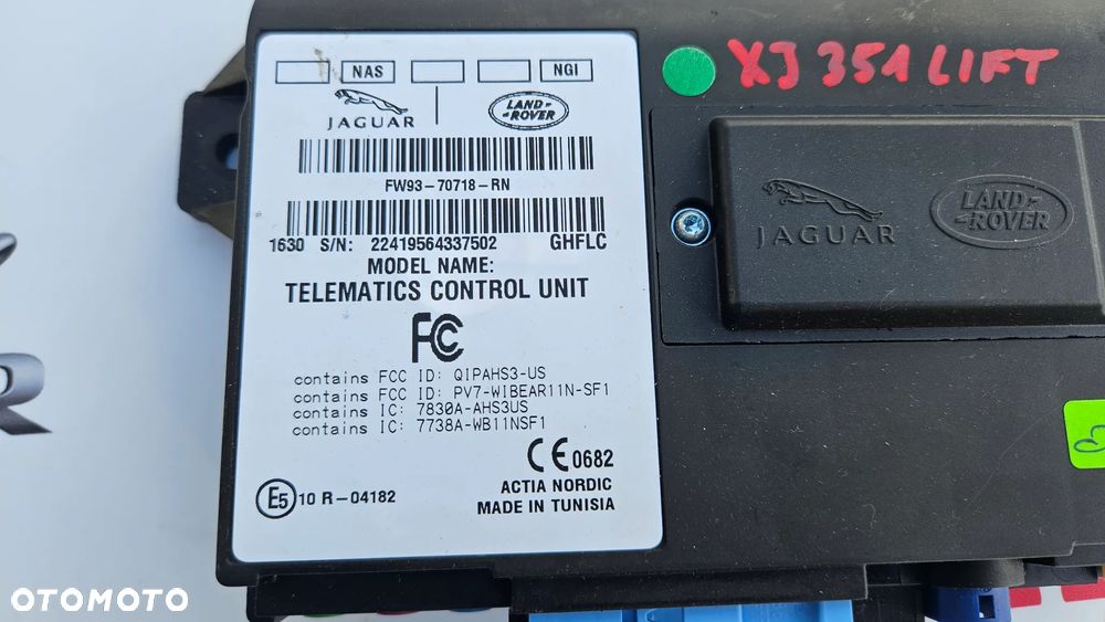 Jaguar XJ 351 LIFT 2015- Moduł telematyczny Sterownik TELEMATIC  FW93-70718-RN - 5
