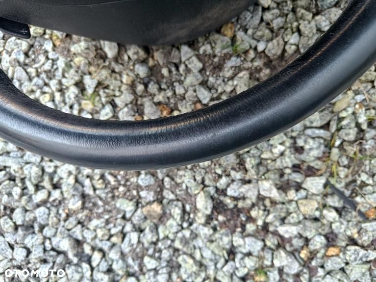 MERCEDES W209 CLK W211 LIFT W219 CLS KIEROWNICA AMG CZARNA SKÓRZANA ŁOPATKI - 6