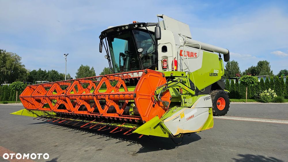 Claas Lexion 650 2011r. V 660   Tucano 560  Kombajn do Zboża  Lexion 660 Tucano 450  Tucano 550 Lexion 550 john T550 jOHN wts - 2