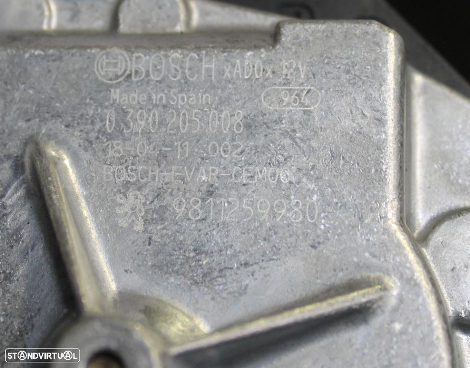 Motor Limpa Vidros Traseiro Peugeot 3008 de 2010 - 4
