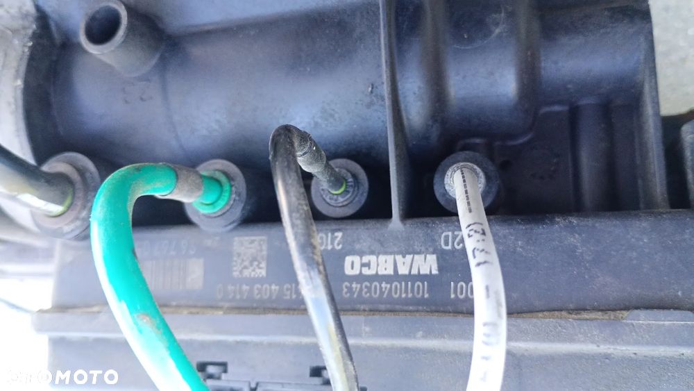 F.V KOMPRESOR ZAWIESZENIA PNEUMATYCZNEGO WABCO 4154034140 Fiat Scudo II Peugeot Expert II Citroen Jumpy II 2007-2016 SPRĘŻARKA - 2