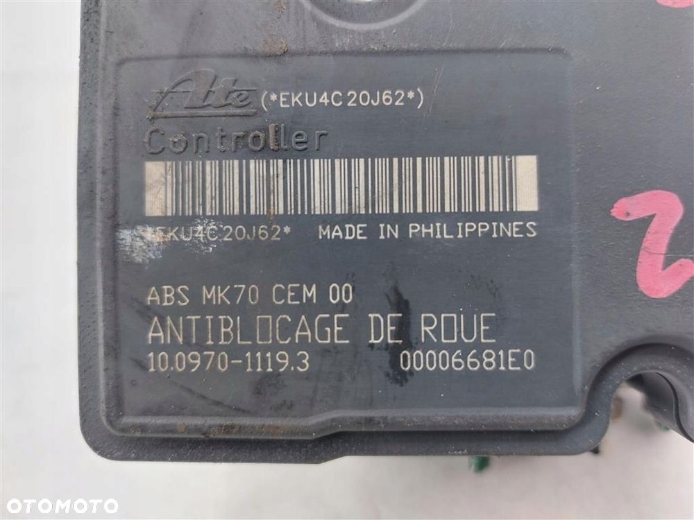 Pompa ABS Citroen C3 I 2002-2009 ATE 10097011193 9653524680 ORYGINAŁ - 6