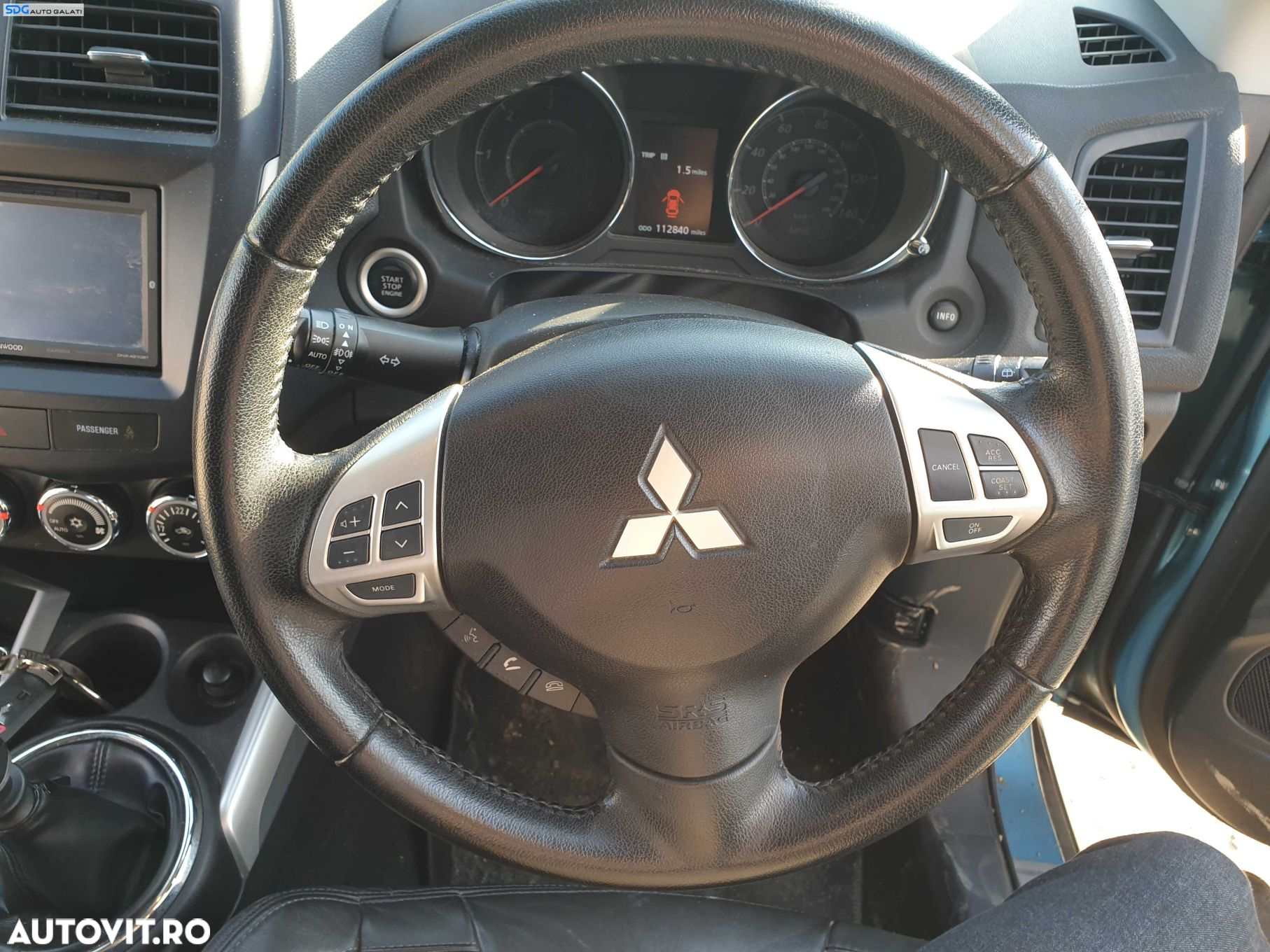Volan 3 Spite Piele cu Comenzi Mitsubishi ASX NFL Non Facelift 2010 - 2012 [K0591] - 3