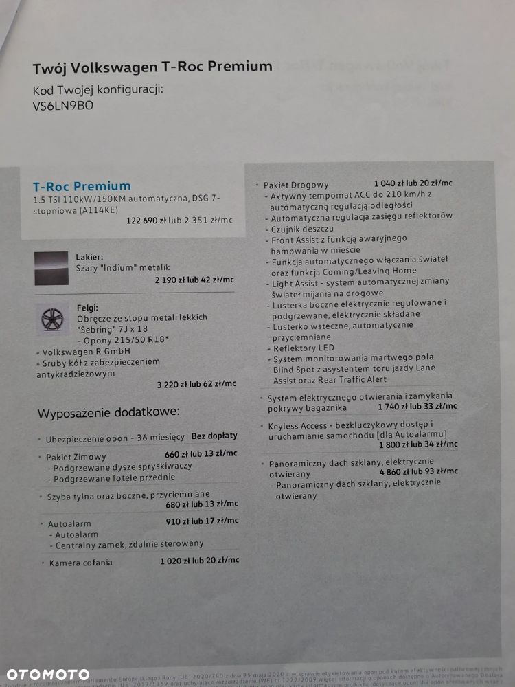 Volkswagen T-Roc 1.5 TSI R-Line DSG - 7