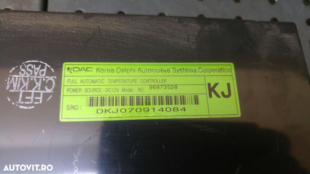 Panou comanda clima ac chevrolet captiva c100 c140 96873528 - 3