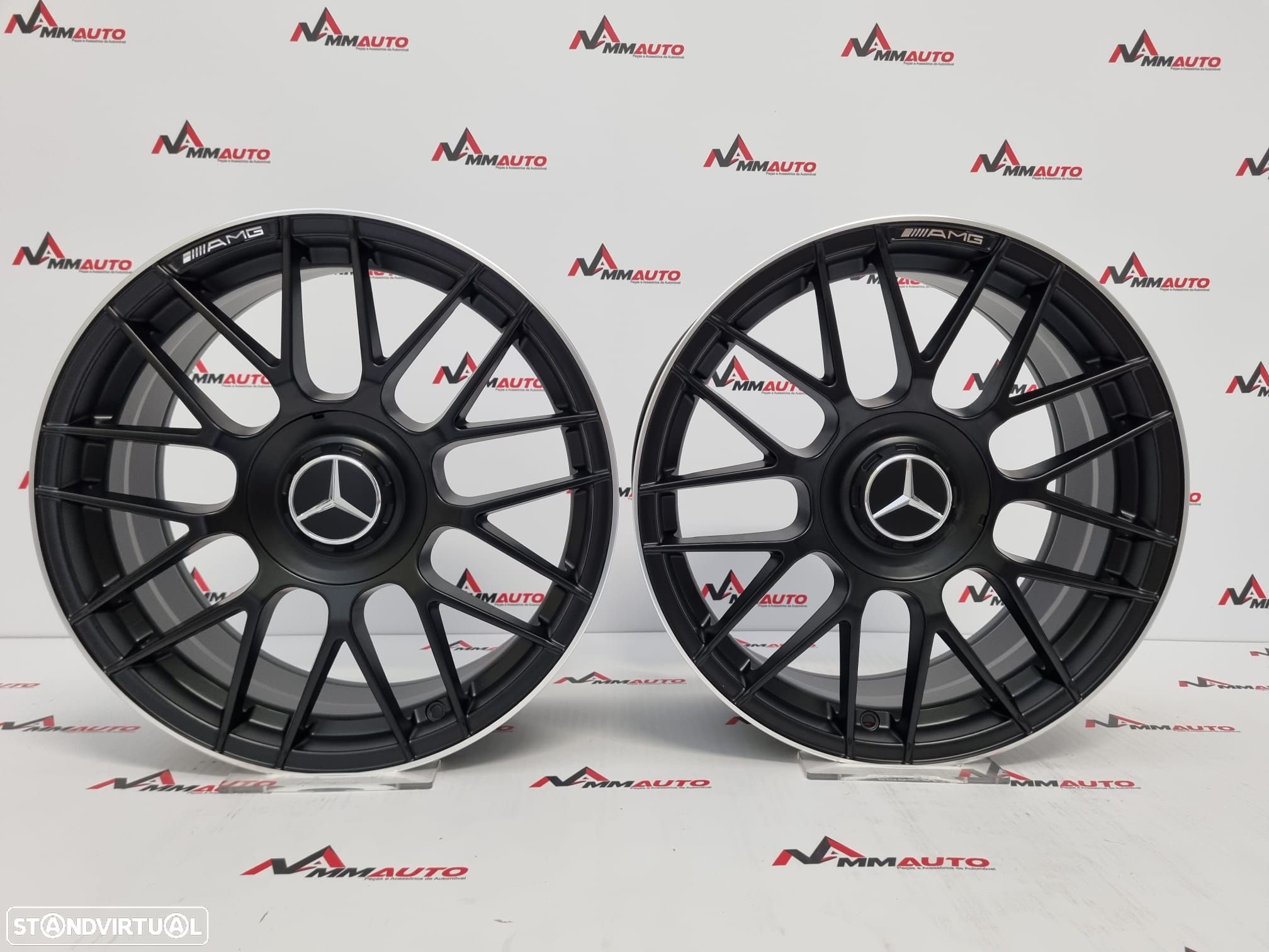 Jantes Look Mercedes C63S Preto 17 - 1