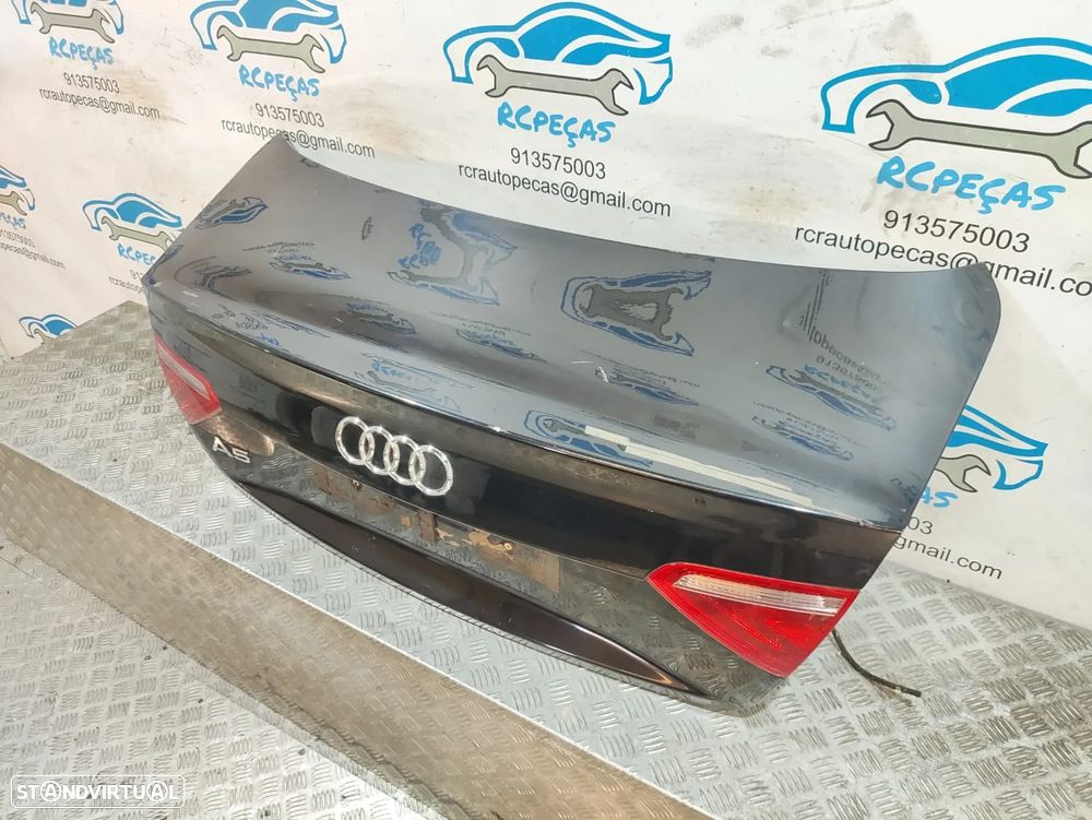 Porta Tampa Mala Audi A5 8T Farolins Fecho Puxador - 6