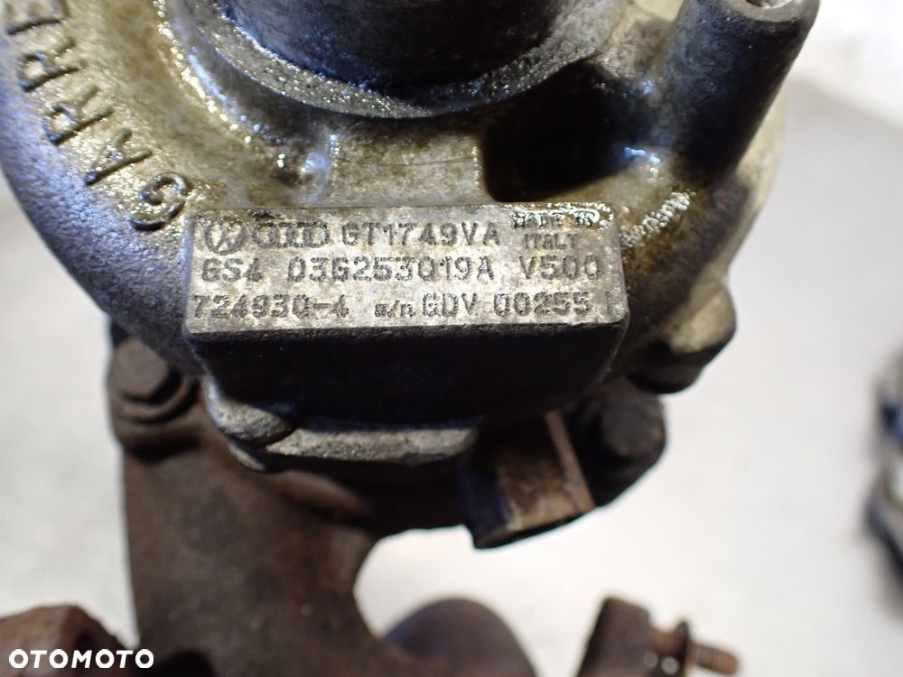 TURBOSPRĘŻARKA AUDI A3 8P 2.0TDI GT1749VA - 3