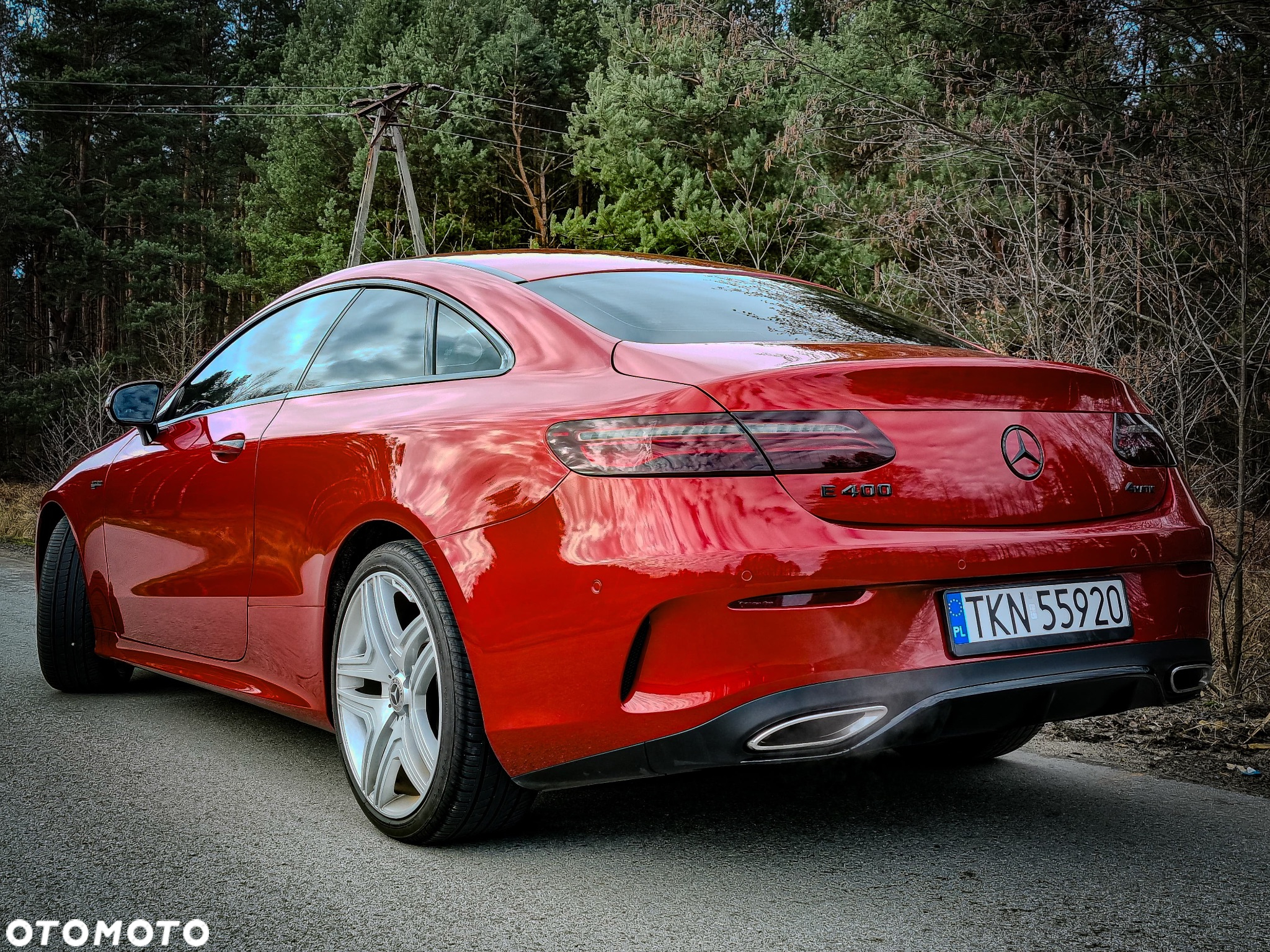 Mercedes-Benz Klasa E 400 Coupe 4-Matic 9G-TRONIC - 4