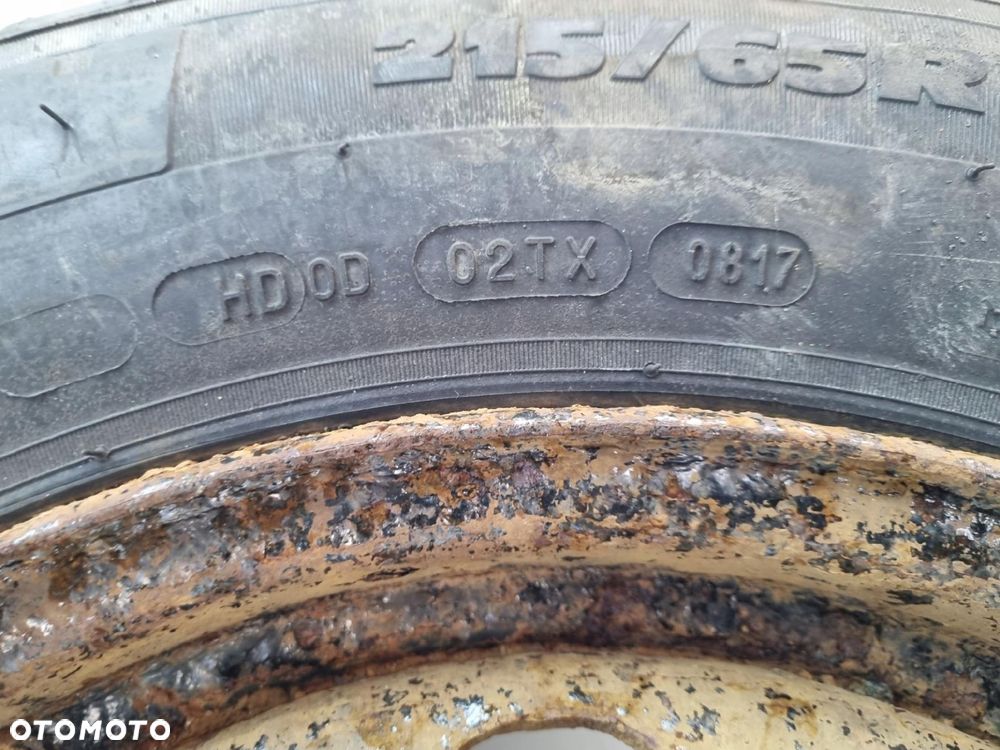KOŁO ZAPASOWE Renault Trafic III felga 215/65 R16C 5x114.3 ET50 Zapas opona - 6