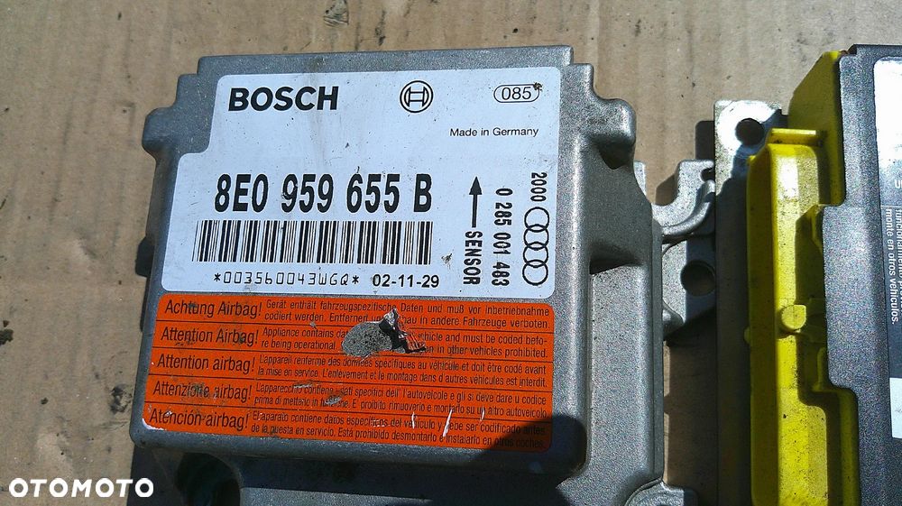 VW PASSAT B6 MODUŁ AIR BAG STEROWNIK - 5