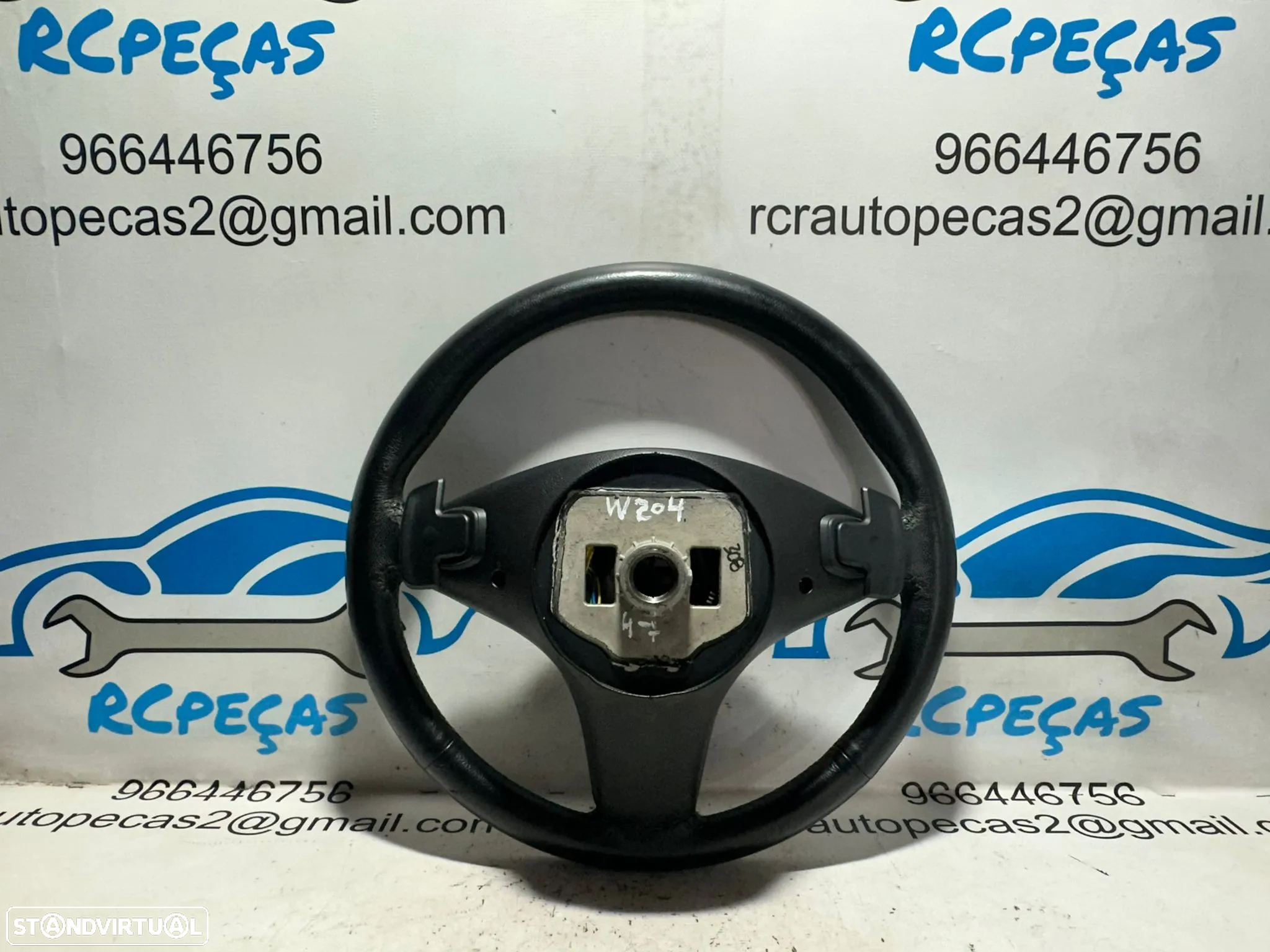 .Volante Airbag Pele Perfurada Comandos Multifunções Patilhas AMG Mercedes-Benz Classe E W212 C207 Classe C W204 - 5