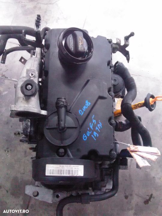 Motor  VW GOLF 5, 1.9 TDI, an fabr. 2007, tip motor BKC - 1