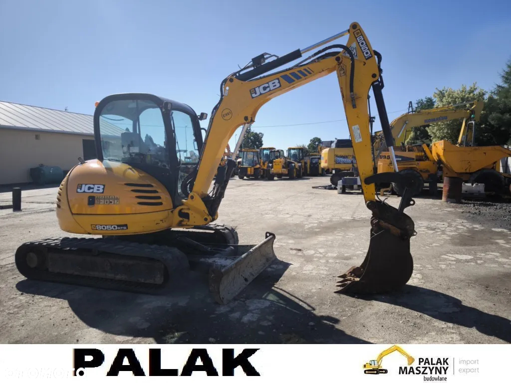 JCB Mini koparka JCB 8050 ,  2015 rok - 8