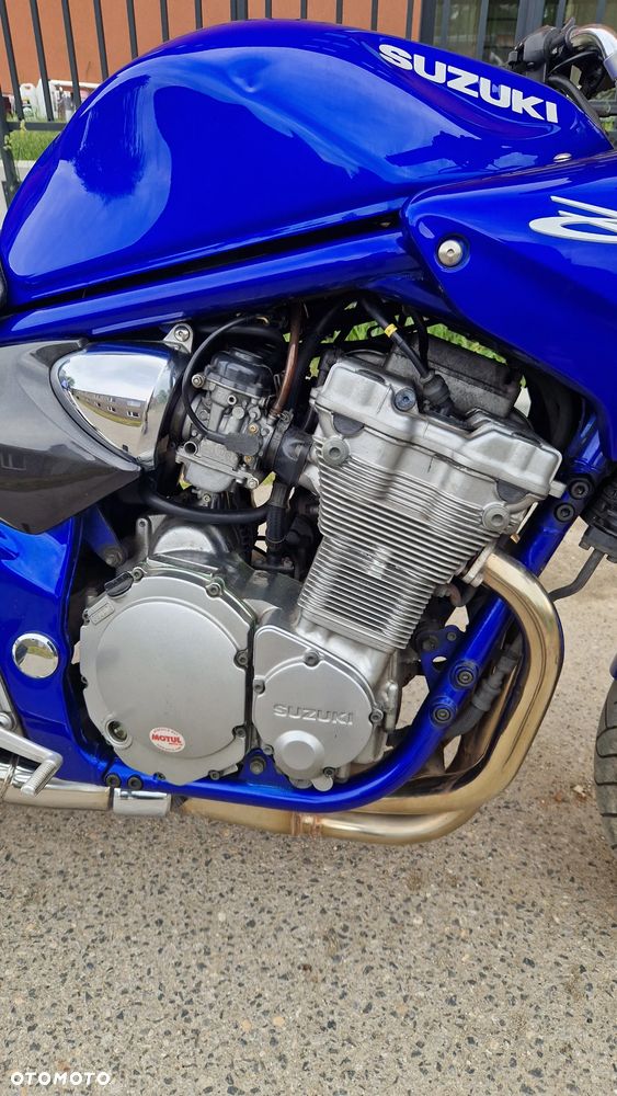 Suzuki Bandit GSF 600 S wszystkie części: lampa,rama,kierownica,owiewka,zaciski hamulcowe,alternator,tarcze hamulcowe, kolektor wydechowy. - 18