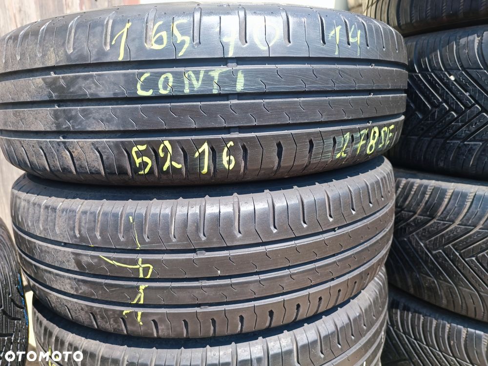 165/70R14 81T Opony Letnie Lato Continental ContiEcoContact 5 5,5mm Legnica ALU-RAD jak 175/65 - 2