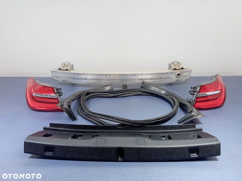 BMW 7 G11 G12 KLAPA ZDERZAK LAMPY TYŁ KOMPLET 416 CARBONSCHWARZ - 8