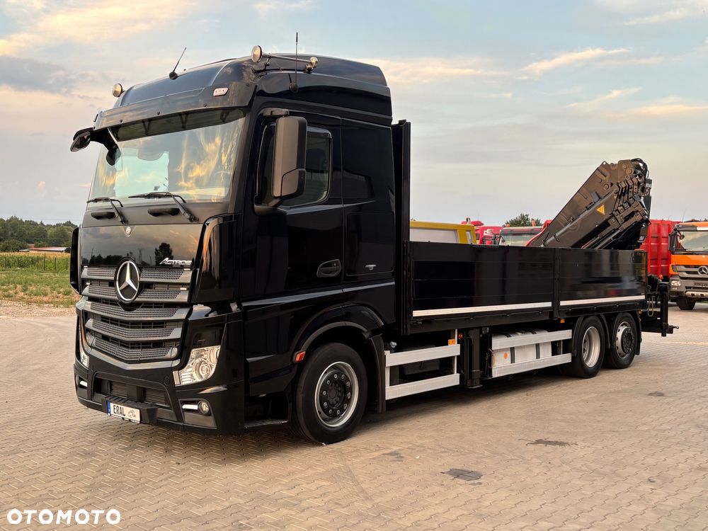 Mercedes-Benz Actros Atlas 380.3E-A5 Óś Skrętna Podwieszana Stan Idealny - 2