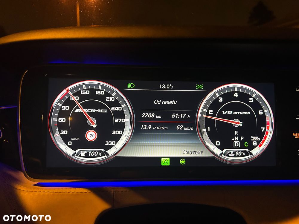 Mercedes-Benz Klasa S AMG 63 4Matic AMG Speedshift 7G-MCT - 7