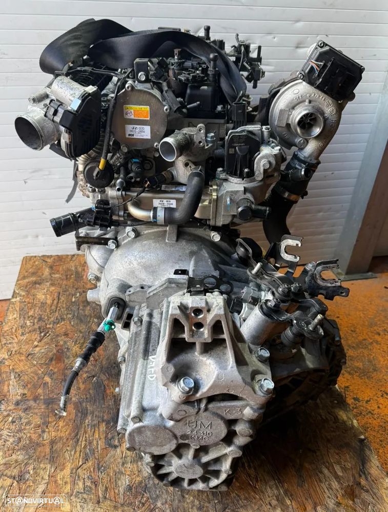 Caixa de Velocidades Kia Carens 1.7 CRDi Ref: SH98JF/D4FD