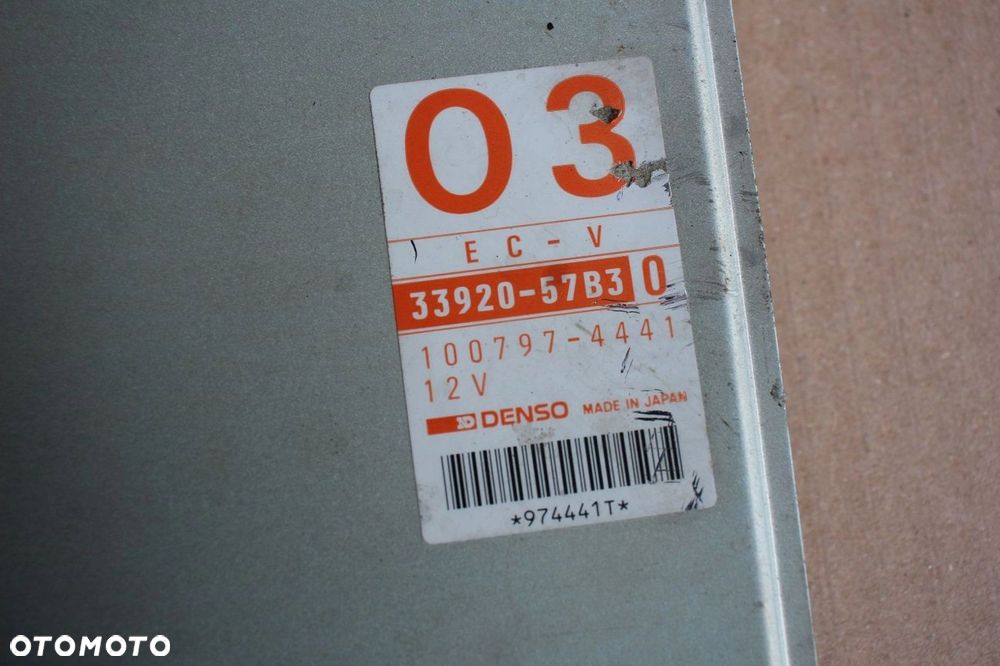 Komputer sterownik silnika SUZUKI VITARA I MK1 1.6 16V BEZYNA 33920-57B3 - 2