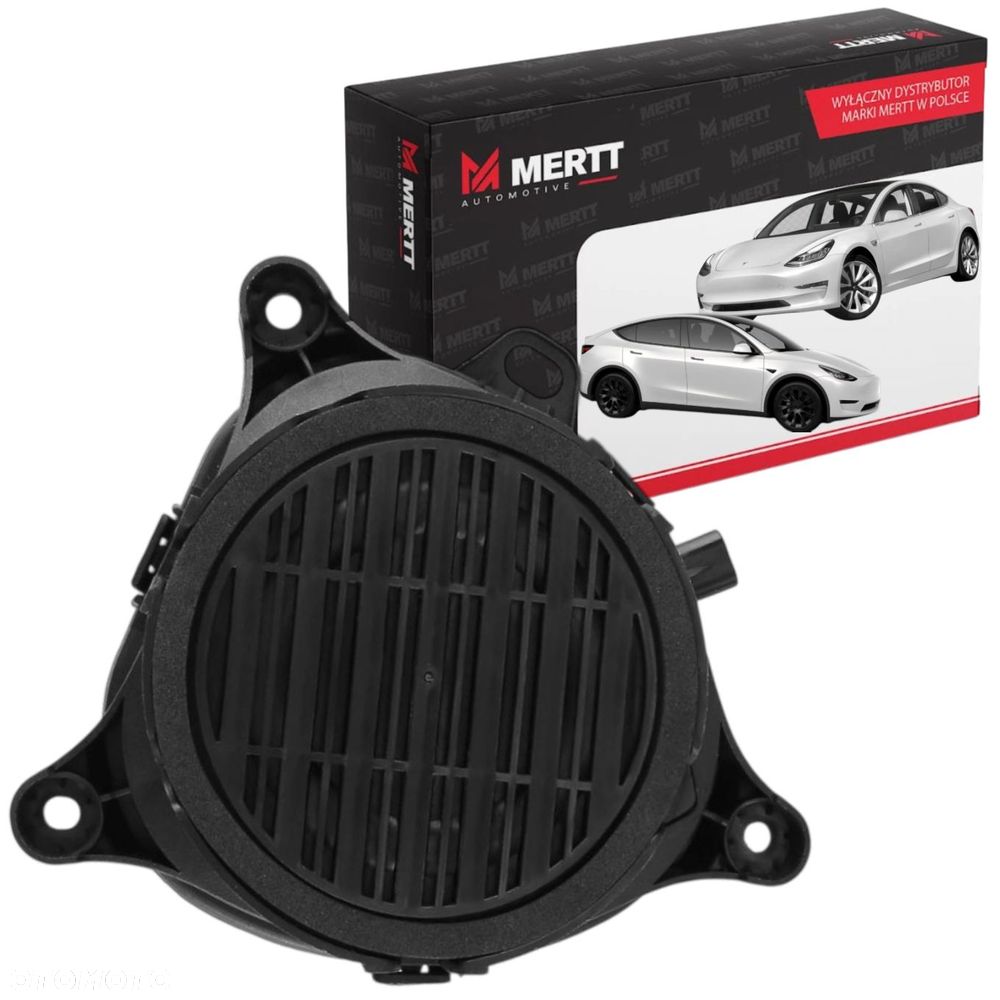 GŁOŚNIK SYGNAŁ OSTRZEGAWCZY DLA PIESZYCH TESLA MODEL 3 MODEL Y 1299965-00-A - 2