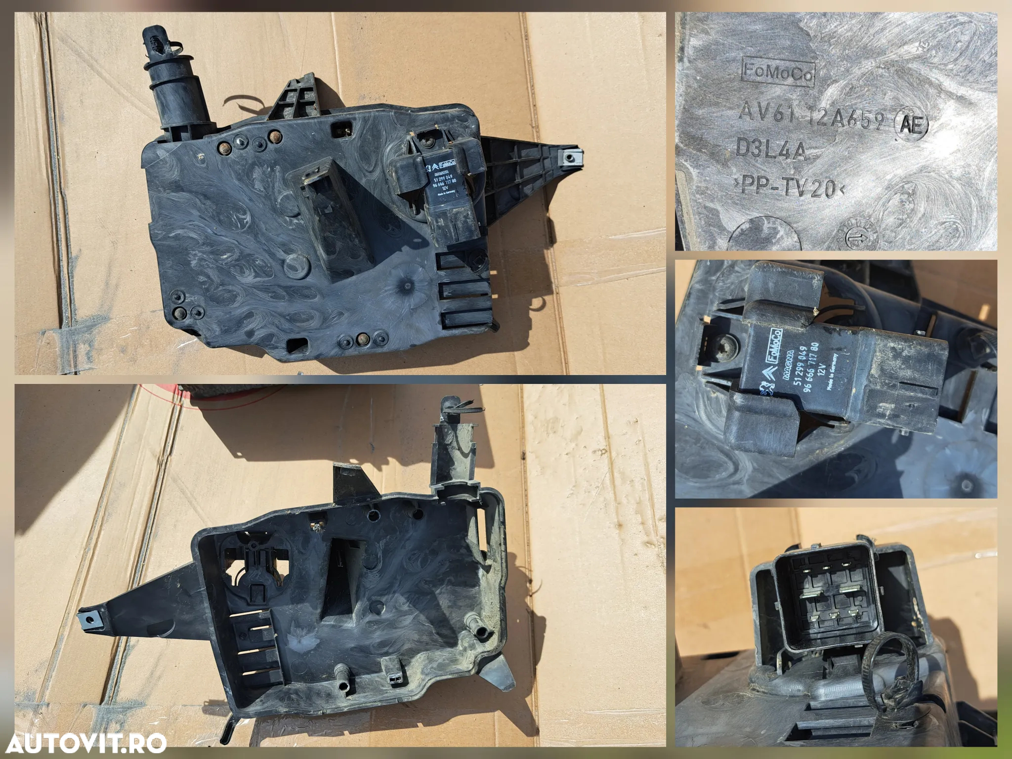 Capac motor Carcasa calculator motor Carcasa Filtru aer Carcasa baterie Ford Focus 3 C-max Grand C-Max Peugeot Citroen - 5