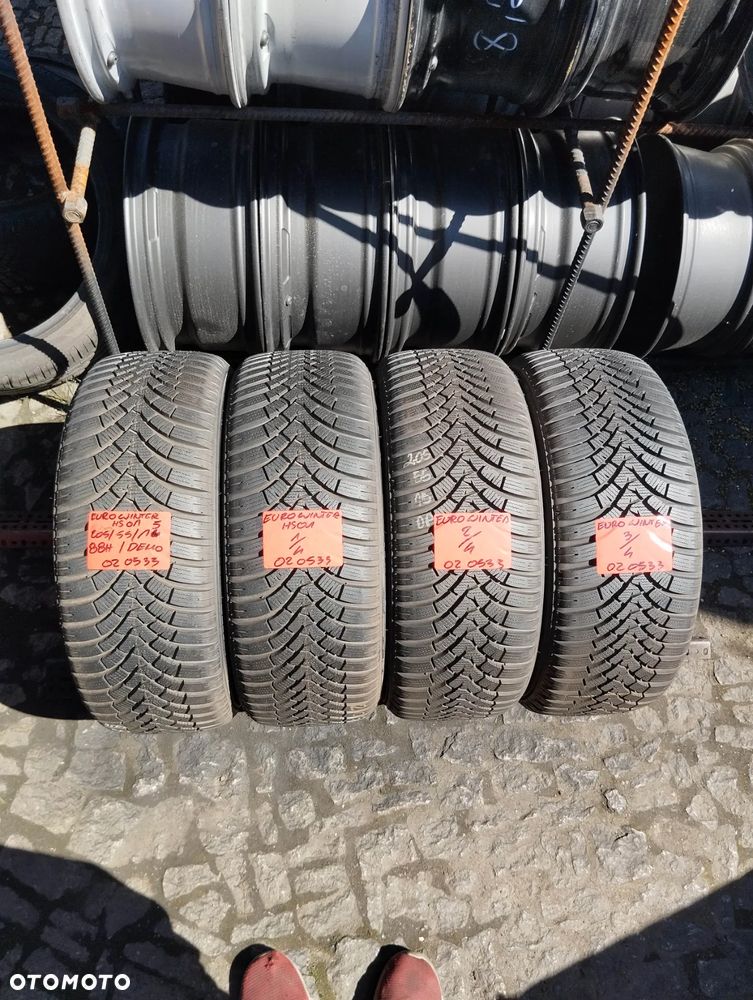 205 55 15 Falken Eurowinter HS01 komplet opon zimowych - 2