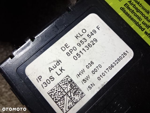 Moduł kąta skrętu Volkswagen 1K0953549F - 2