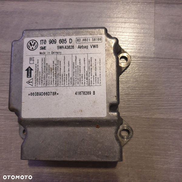 Moduł sensor airbag VW Touran