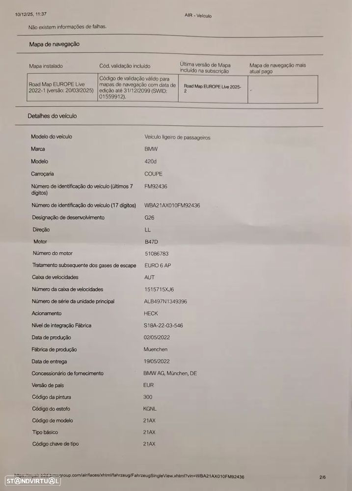 BMW 420 Gran Coupé d Pack Desportivo M Auto - 55