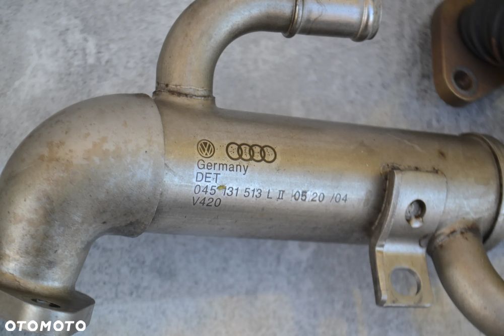 VW AUDI SEAT SKODA 1,4 TDI CHŁODNICA SPALIN EGR ORYGINAŁ 045131513L - 3