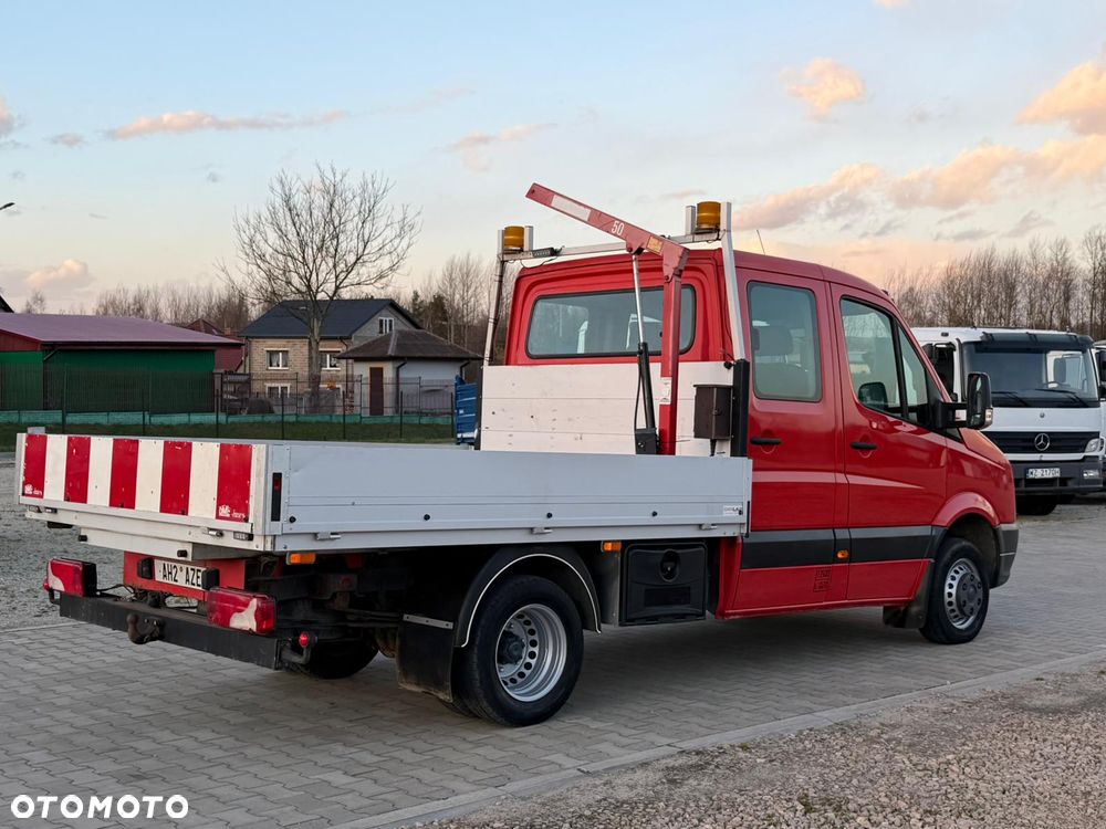 Volkswagen Crafter, Bliźniak, Doka 5/6 osób, Dźwig HMF 500kg - 14