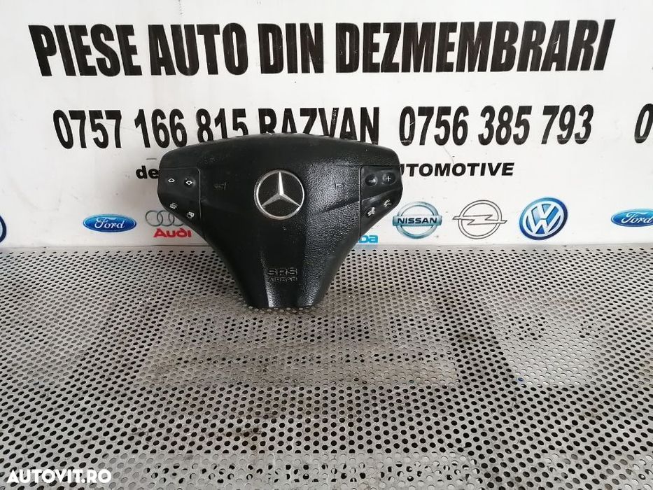 Airbag Volan Cu Comenzi Mercedes C Class W203 Livram Oriunde Airbag Volan Cu Comenzi Mercedes C Cla - 1