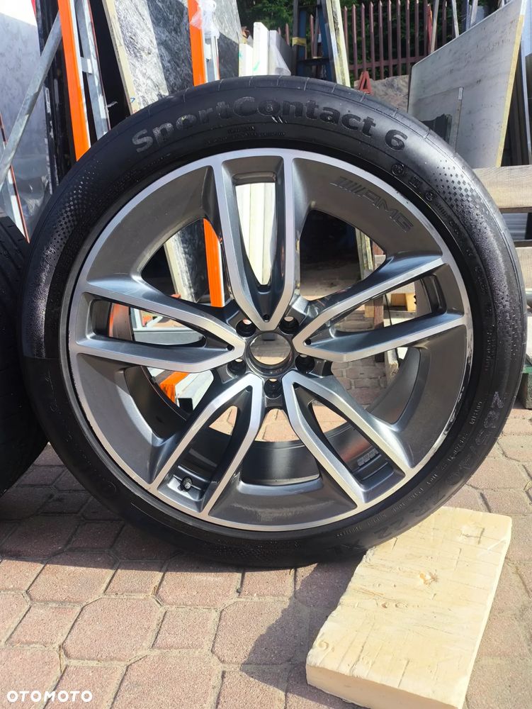 Koła Mercedes GLE GLS AMG 22" ORYGINAŁ | Przód + Tył Mieszane | W167 - 14