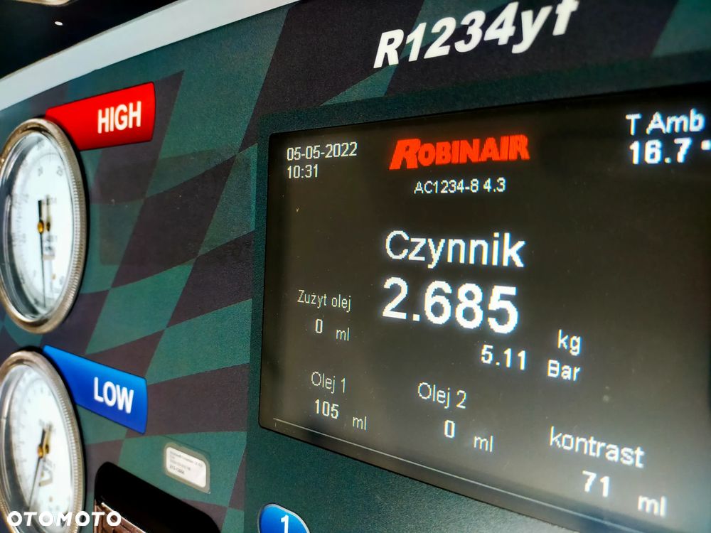 Acs 663-RI Stacja klimatyzacji z analizatorem okazja - 25