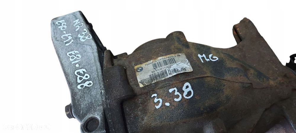 Bmw E90 E87 E92 Dyferencjał Most 3.38 7524319 N45 N46 N43 Benzyna - 5