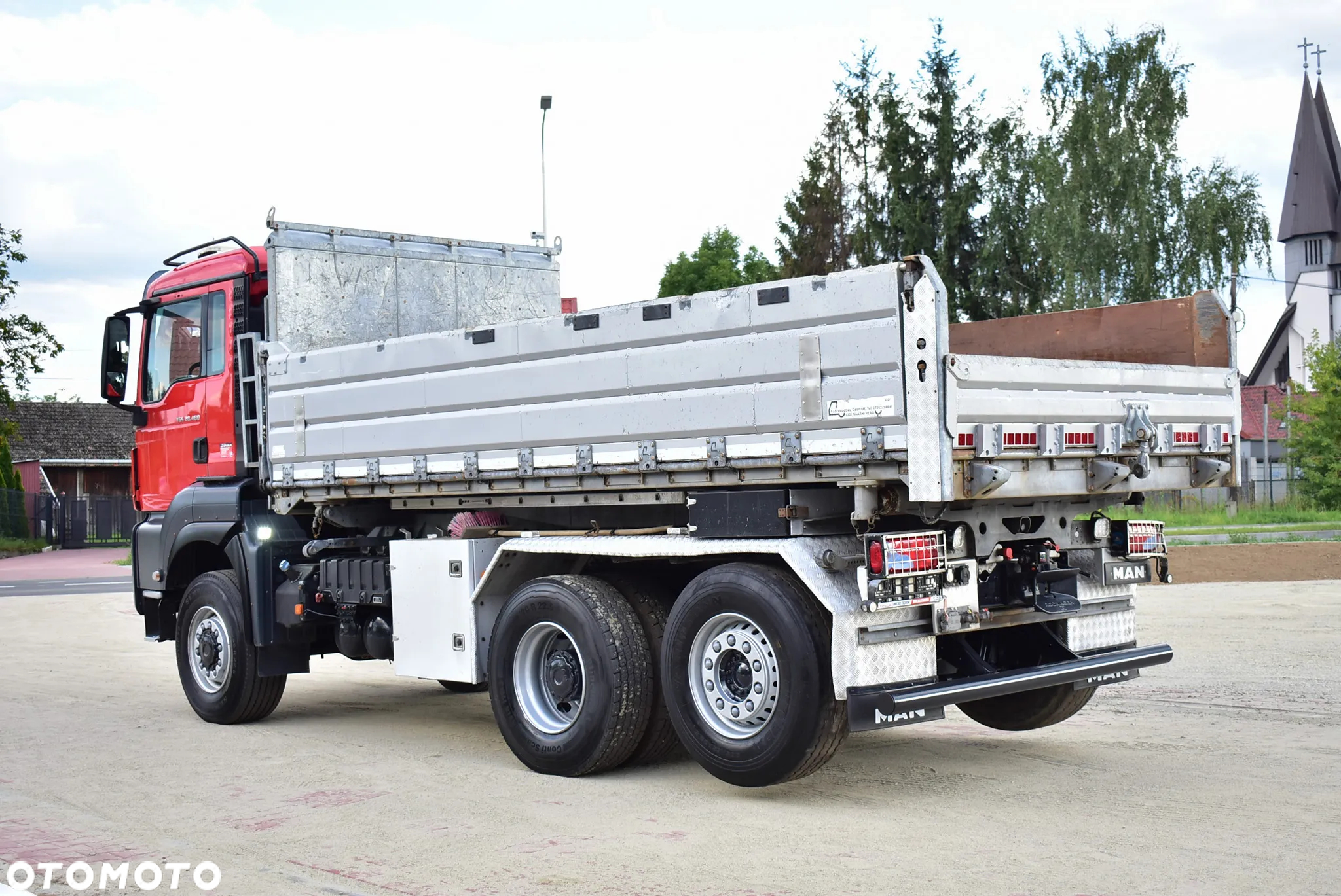 MAN TGS 28.480 6x4-4BL Wywrotka 3-Str. ** Bordmatic **! 65.000 KG Zestaw ! Przedni most/ Reduktor/ 4X4/6X6/ STAN PERFEKCYJNY ! SPROWADZONY Z AUSTRII ! - 7