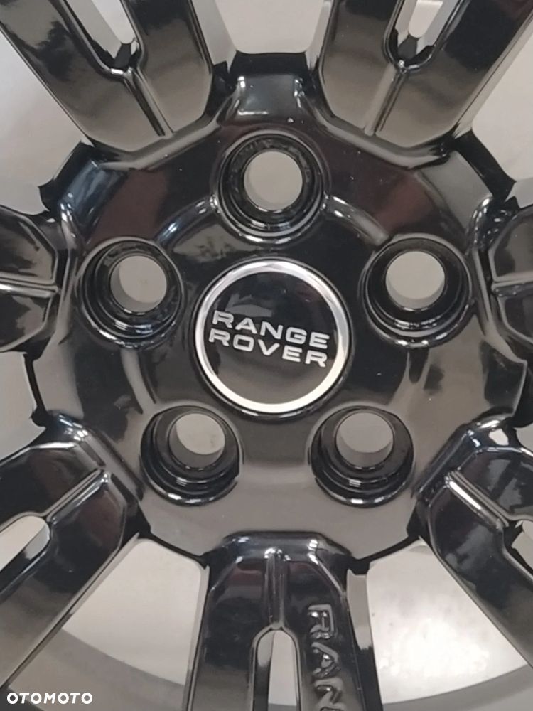RANGE ROVER VOGUE L322 L405 SPORT L494 8,5X20 ORYGINALNE FELGI ALUMINIOWE R20 ET58 5x120 DEKIELKI CZARNE - 7
