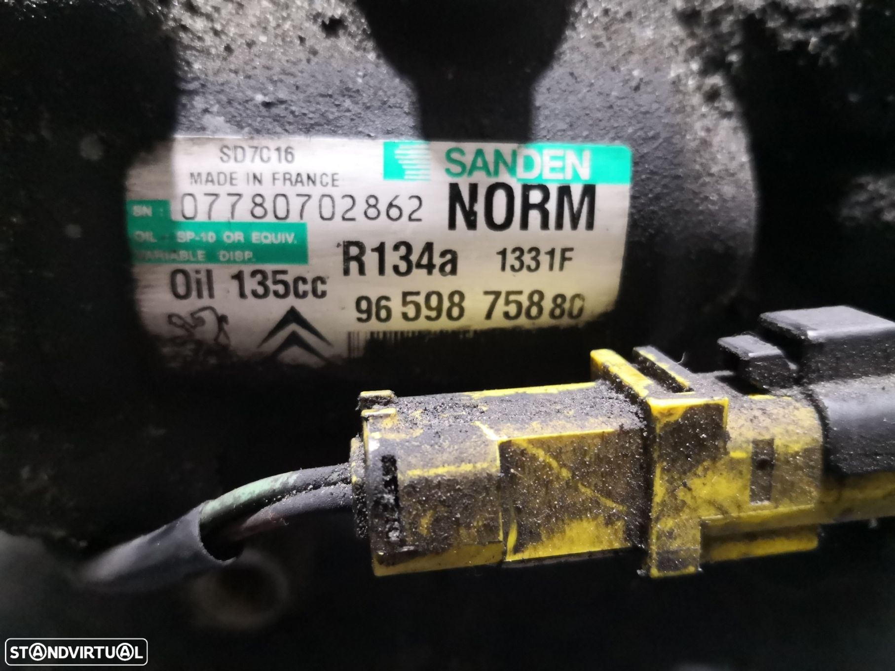 Compressor Do Ar Condicionado Citroën C4 Picasso I Veículo Multiuso (U - 2
