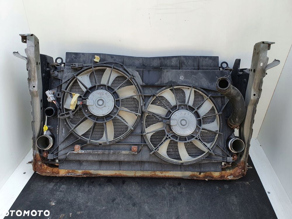 toyota auris i 06-09 2.0 d4d komplet chłodnic pas - 3
