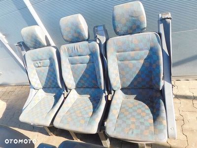 MERCEDES VITO I W638 2001r FOTELE SIEDZENIA KANAPA 3 RZĄD