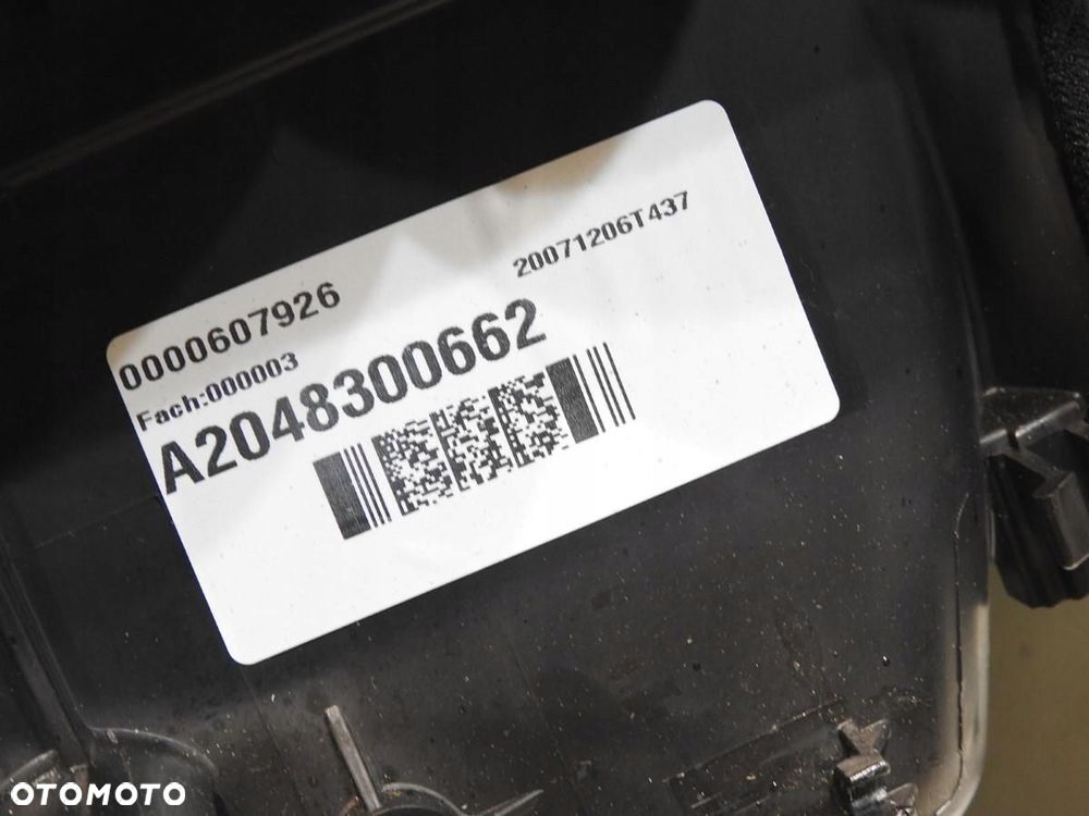 NAGRZEWNICA OBUDOWA MERCEDES W204 A2048300662 - 7