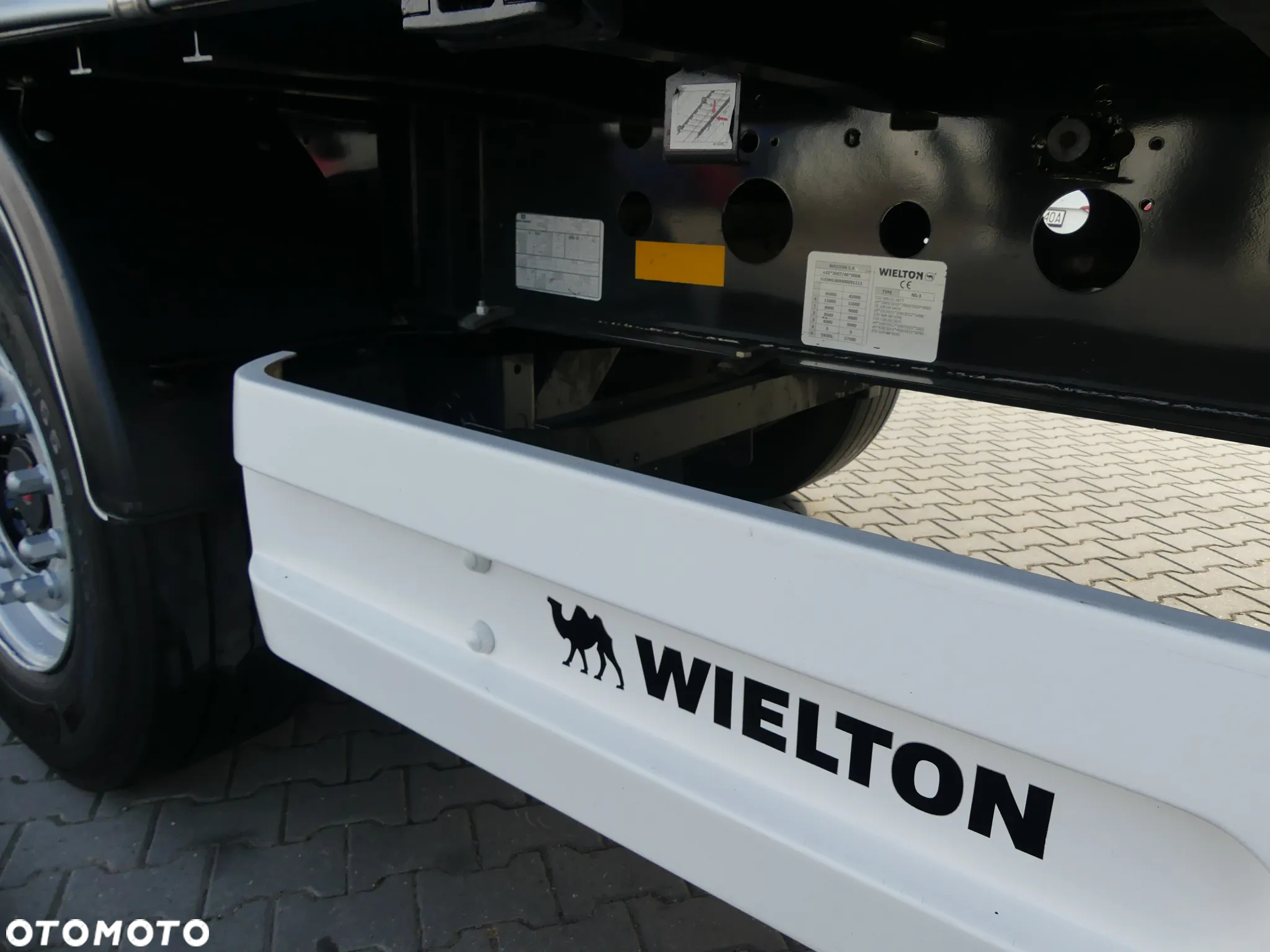 Wielton FIRANKA / STANDARD / OŚ PODNOSZONA / OSIE SAF / - 26