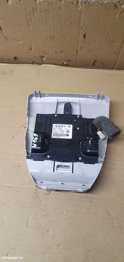 Lampka oświetlenie kabiny podsufitki Mercedes A-Klasa W169 A1698208801 - 6