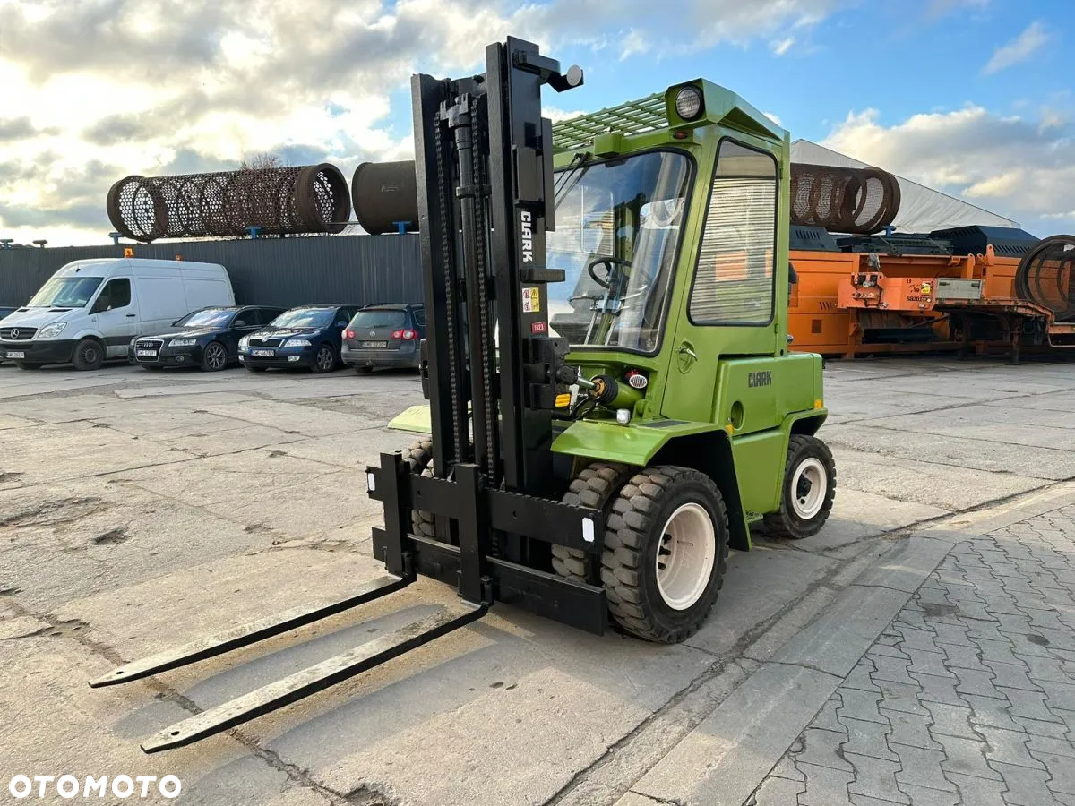 Clark Clark Equipment C500 Y70 Sztaplarka, wózek widłowy, 1977rok - 5