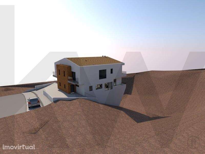 Terreno para construção 2 moradias geminadas | Projecto arquitetura ap - Grande imagem: 5/22